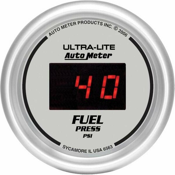 AutoMeter - 6563 - 2-1/16in DG/S Fuel Pressure Gauge