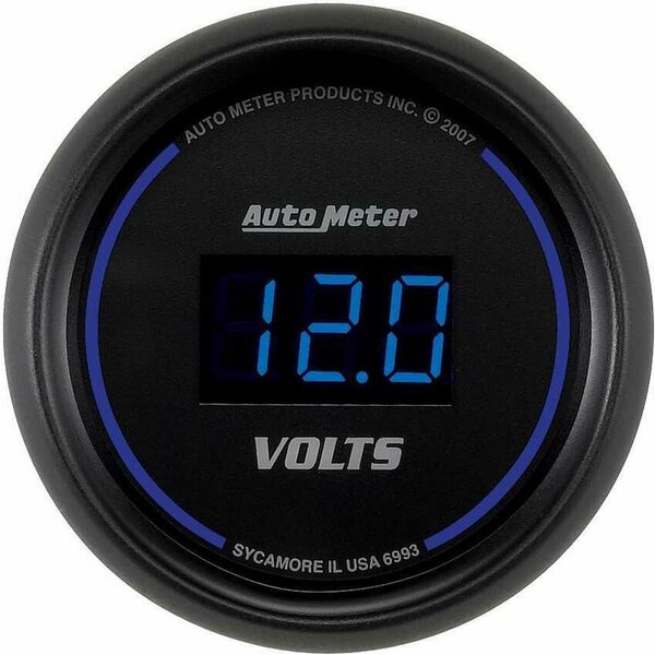 AutoMeter - 6993 - 2-1/16 Cobalt Voltmeter Gauge