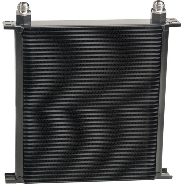 Derale - 54010 - Stack Plate Oil Cooler 4 0 Row (-10AN)