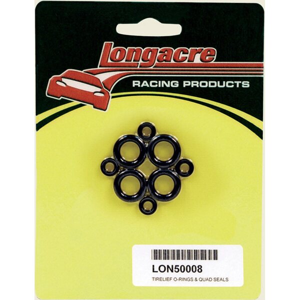 Longacre - 52-50008 - Tirelief Repl O-Ring 4pk