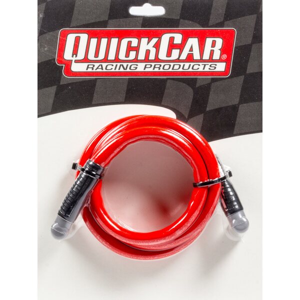 QuickCar - 40-481 - Coil Wire - Red 48in HEI/HEI