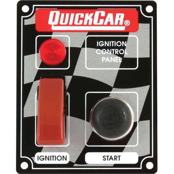 QuickCar - 50-053 - Ignition Panel w/Flip Switch and Light