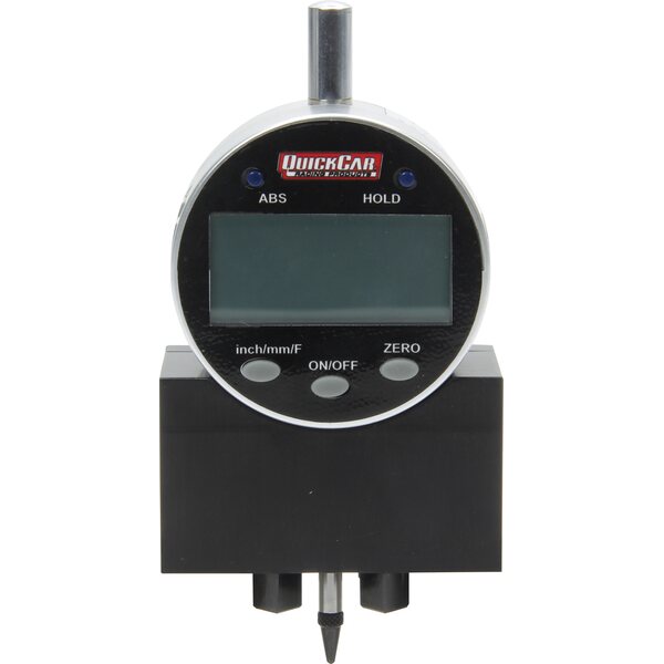 QuickCar - 56-102 - Tread Depth Gauge Digital w/ Billet Base