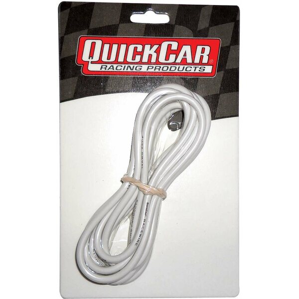 QuickCar - 57-2361 - Wire 14 Gauge White 10ft