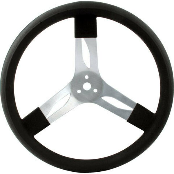 QuickCar - 68-002 - 17in Steering Wheel Alum Black