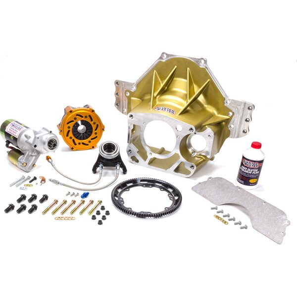 Quarter Master - LGC350375091 - Bellhousing Kit SBF LGC 5.5in Optimum V