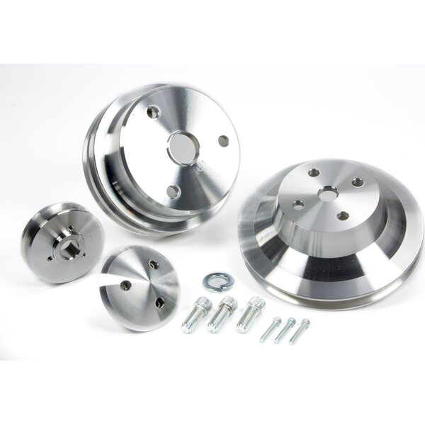March Performance - 6070 - Sb Chevy 3 Pc Pulley Set