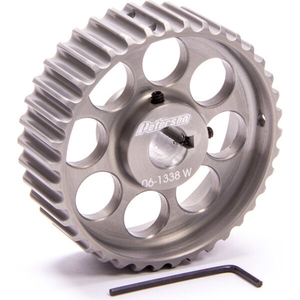 Peterson Fluid - 06-1338-W - Htd Oil Pump Pulley 38T 1.25 Wide