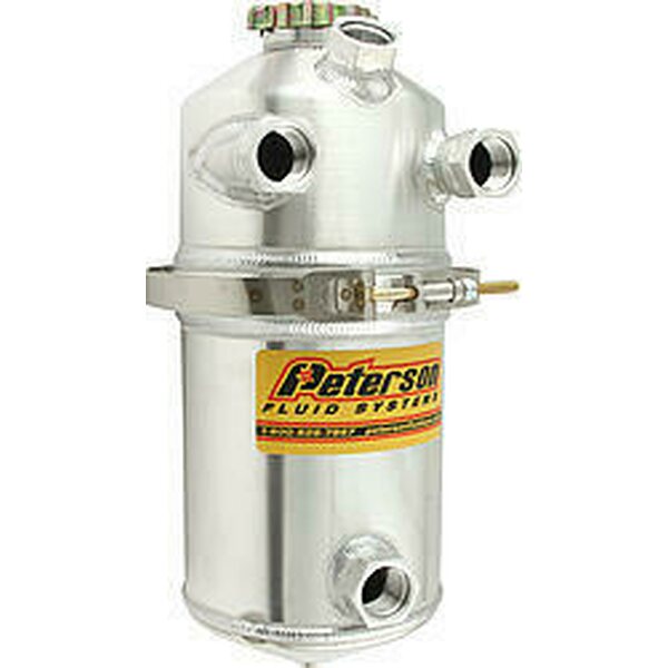 Peterson Fluid - 08-0004 - 1.5 Gal Oil Tank w/Dual Scavenge Inlet