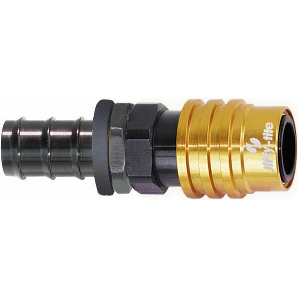 Jiffy-Tite - 51508P - Q/R #8 Male Push Lock to #8 Socket Valved