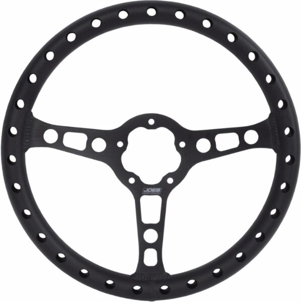 JOES Racing Products - 13450 - 13in Flat Steering Wheel 3 Spoke Grant B.C.