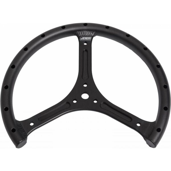 JOES Racing Products - 13505-B - 11in Steering Wheel QM Aluminum Black