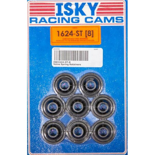 Isky Cams - 1624ST8 - Valve Spring Retainers