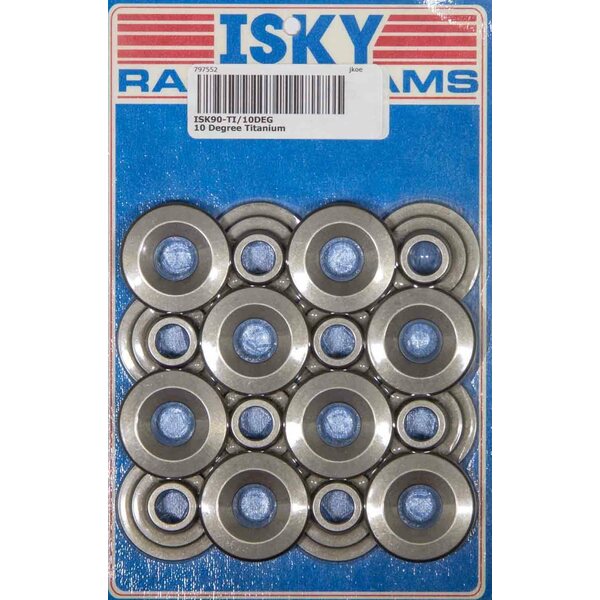 Isky Cams - 975TI - Titanium Retainers - 7 Degree