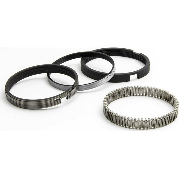 Sealed Power - E916K - Piston Rings - Performance - 3.551 in Bore - Drop In - 1.5 x 1.5 x 3.0 mm Thick - Standard Tension - Steel - Moly