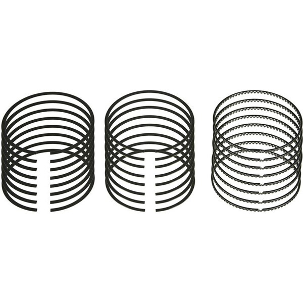 Sealed Power - E997K25MM - Piston Rings - Performance - 4.075 in Bore - Drop In - 1.5 x 1.5 x 2.5 mm Thick - Standard Tension - Steel - Moly