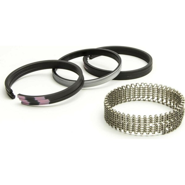 Sealed Power - R191015 - Piston Rings - Hellfire® - 4.125 in Bore - File Fit - 1/16 x 1/16 x 3/16 in Thick - Standard Tension - Ductile Iron - Natural