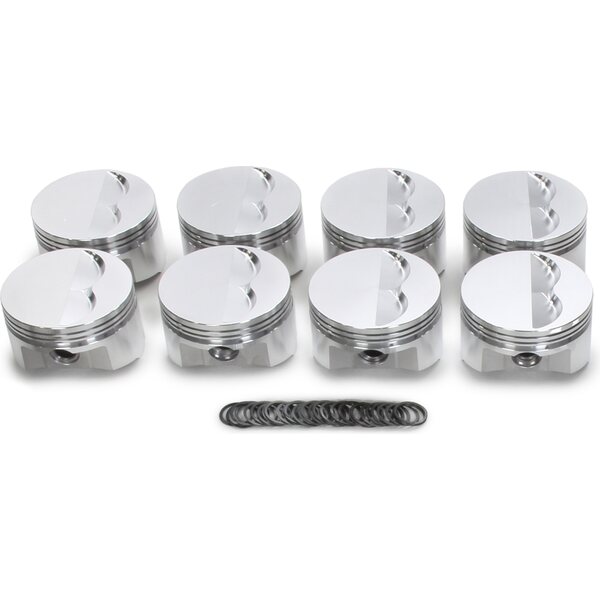 SRP Pistons - 138085 - SBC Flat Top Piston Set 4.030 Bore