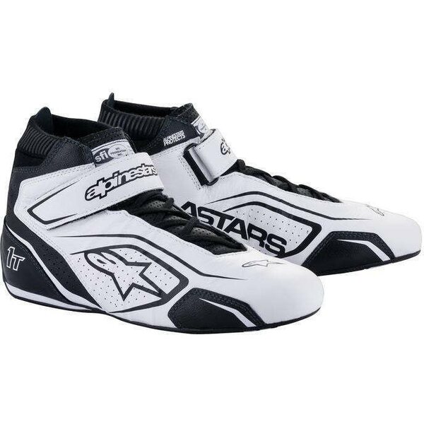 Alpinestars USA - 2710122-21-13 - Shoe Tech-1T V3 White / Black Size 13