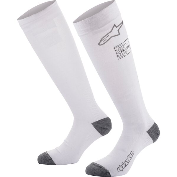 Alpinestars USA - 4704321-20-M - Socks ZX Evo V3 White Medium