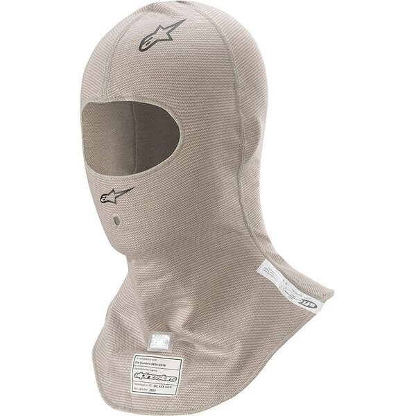 Alpinestars USA - 4754820-11-O/S - Balaclava ZX Light. Gray One-Size