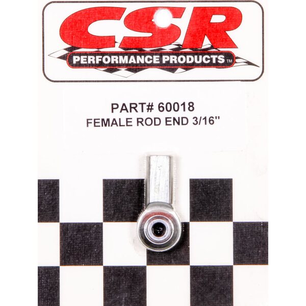 CSR Performance - 60018 - 3/16in Female Rod End