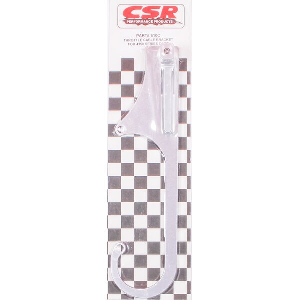 CSR Performance - 610C - 4150 Throttle Cable Brkt Uflex Cable- Clear