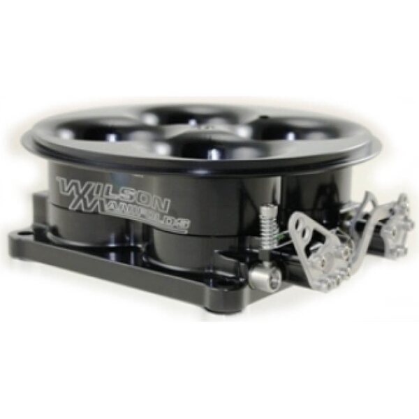 Wilson Manifolds - 473255 - 2320 CFM Billet Throttle Body 2.55 Bore 4500 Flg