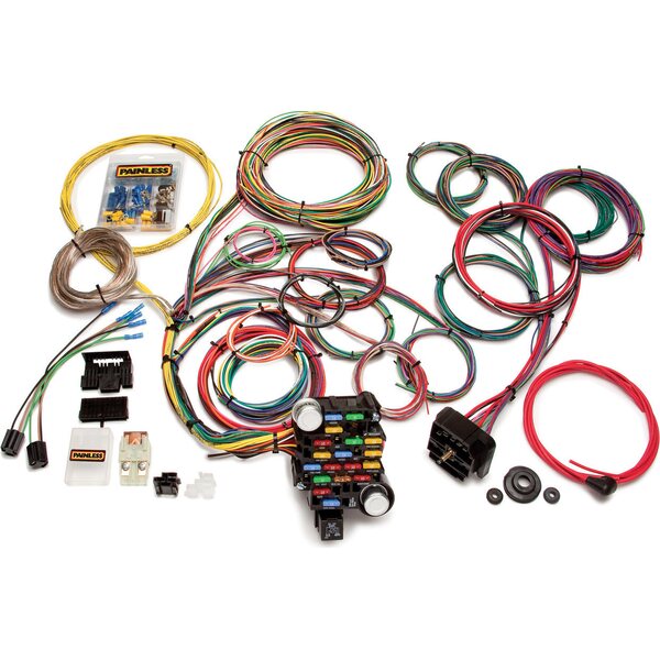 Painless Wiring - 20104 - 28 Circuit Muscle Car Wiring Harness