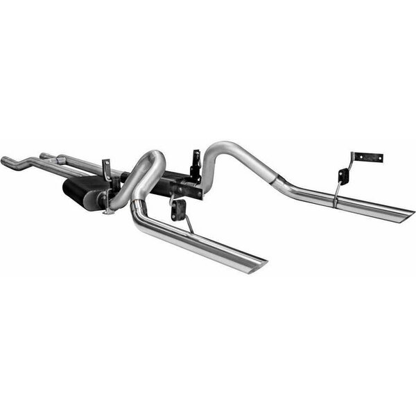 Flowmaster - 17273 - American Thunder Exhaust Kit - 64-66 Mustang