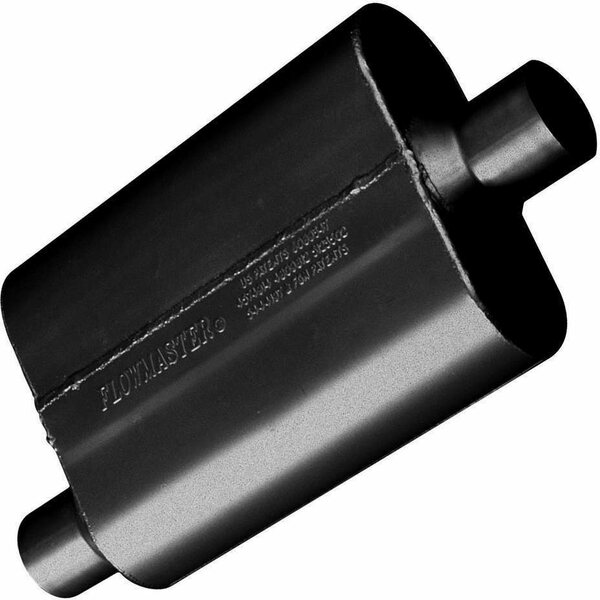 Flowmaster 42441 - 40 Series Performance Muffler - 2.25in Offset Inlet - 2.25in Center  Outlet
