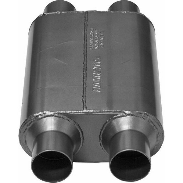 Flowmaster 425404 - 40 Series Performance Muffler - Dual 2.5 in Inlets - Dual 2.5 in  Outlet