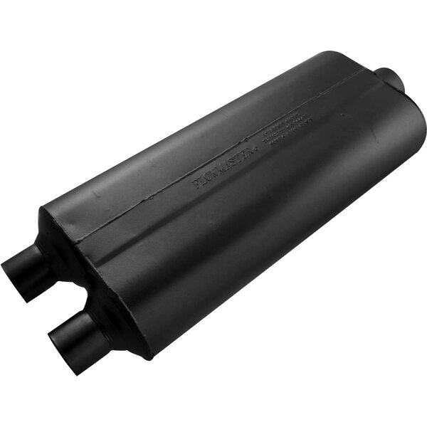 Flowmaster 524703 - 70 Series Hi-Performance Muffler - Dual 2.25in Inlets - 3in Center  Outlet
