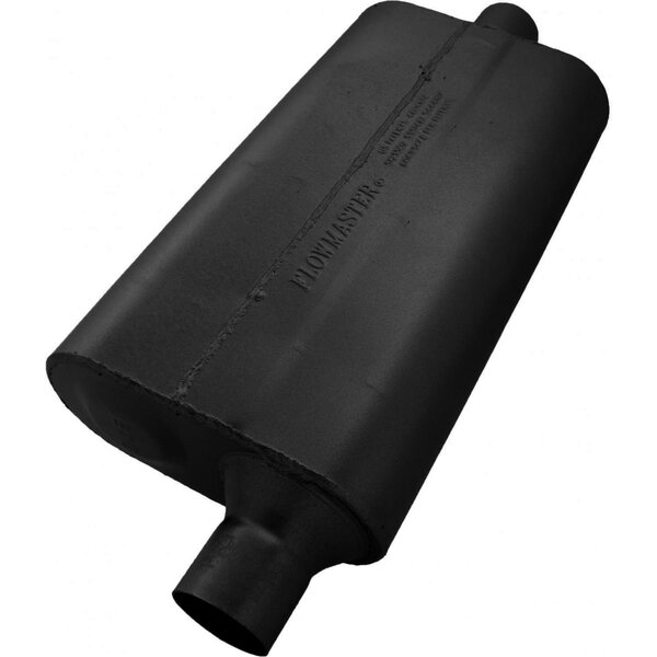 Flowmaster 942451 - 50 Series Delta Flow Muffler - 2.25in Offset Inlet - 2.25in Center  Outlet