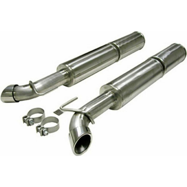 Corsa Performance - 14176 - Exhaust Cat-Back - 3.0in Cat-Back  Dual Side Exi