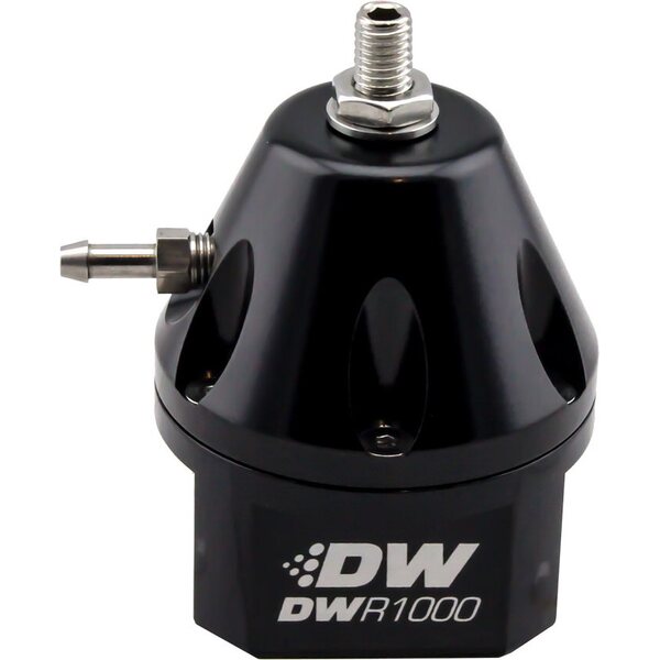 Deatschwerks - 6-1000-FRB - Fuel Pressure Regulator Adjustable  Black Finish