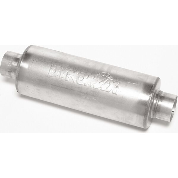 Dynomax - 17223 - Muffler - Ultra Flo Welded - 3 in Center Inlet - 3 in Center Outlet - 14 x 6 in Round Body 19