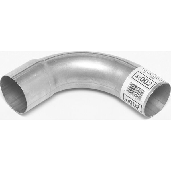Dynomax - 41002 - Exhaust Bend - 90 Degree - 2-1/2 in - 4 in Radius - 6-1/4 x 6-1/4 in Legs