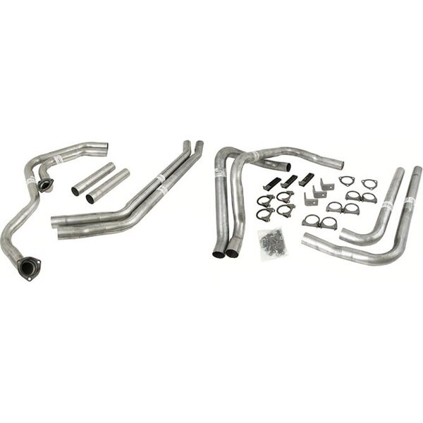 Dynomax - 89009 - Exhaust Pipe Kit - Header-Back - 2-1/4 in Pipe - GM F-Body 1982-89