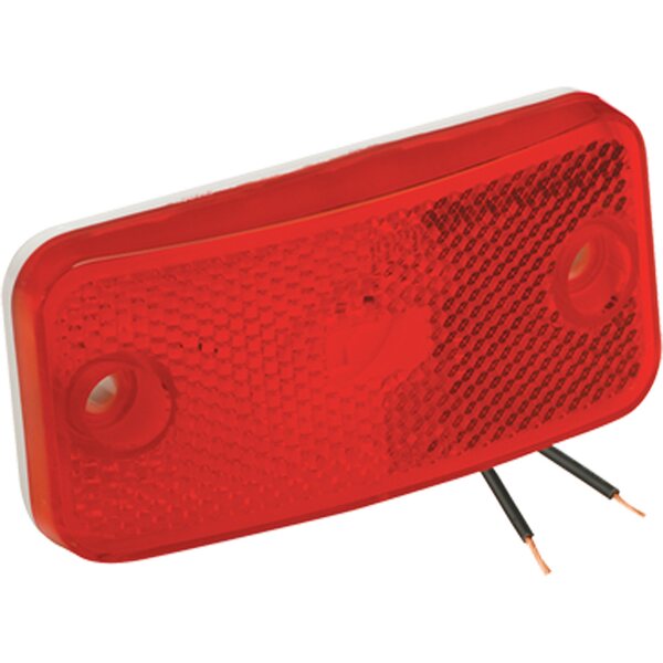Reese - 30-59-001 - Clearance Light #59 Red with Reflex w/White Base
