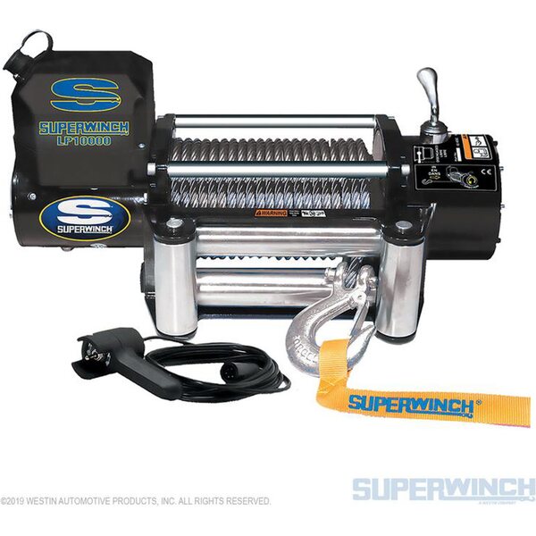 Superwinch - 1510200 - 10000# Winch w/Roller Fairlead & 12ft HH Remot
