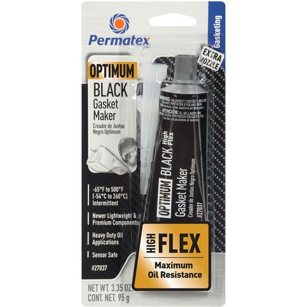 Permatex - 27037 - Optimum Black Gasket Maker 3.35 Oz.