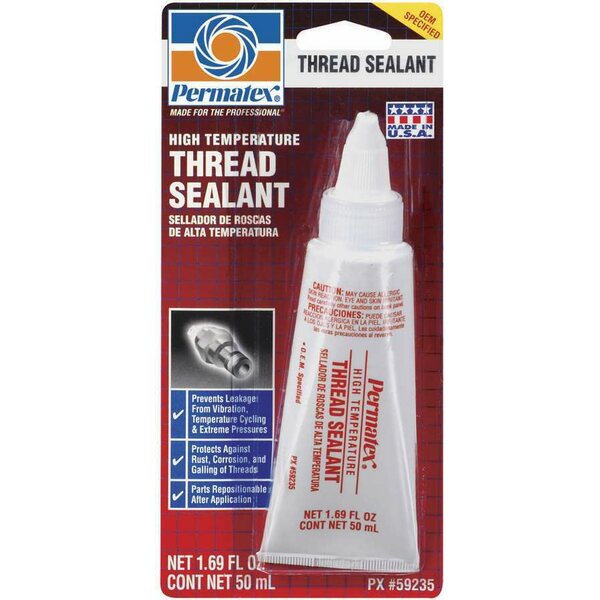 Permatex - 59235 - High Temp Thread Sealant 50ml