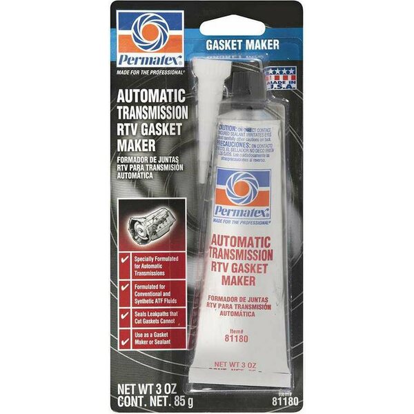 Permatex - 81180 - Auto Transmission RTV Sealant 3oz