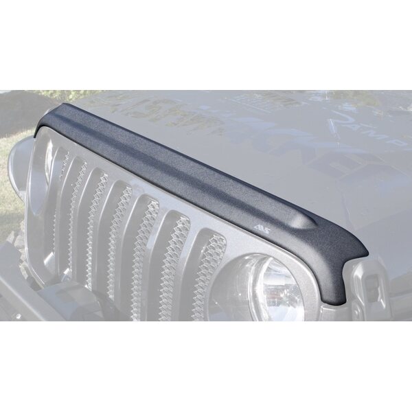 VentShade - 436148 - 18-   Jeep Wrangler JL Aeroskin II Hood Shield