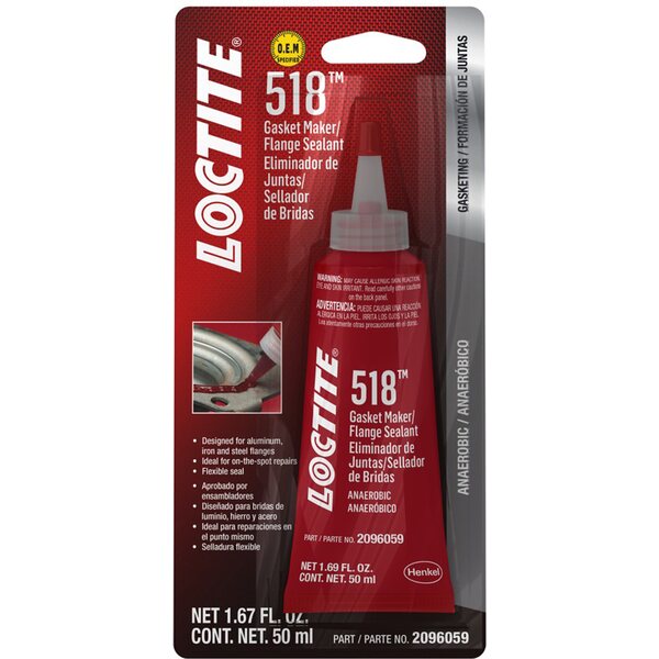 LOCTITE - 2096059 - Gasket Maker 518 Anaerbc 50ml/1.69oz