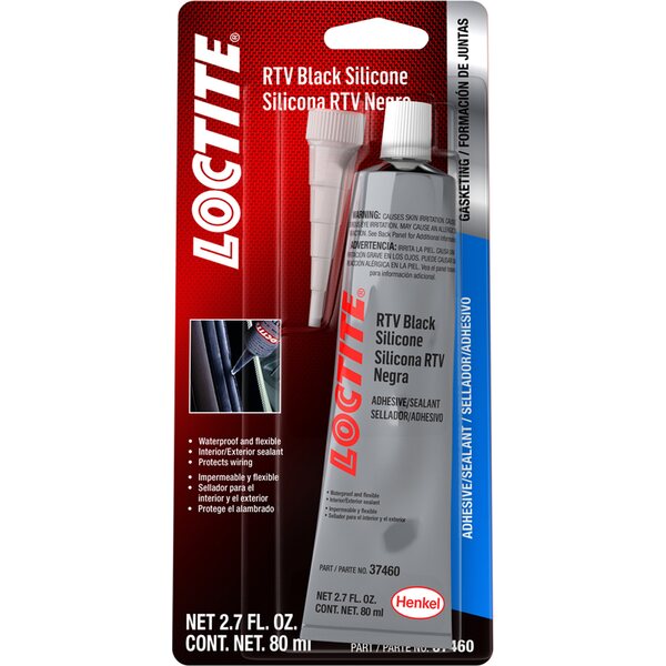 LOCTITE - 491979 - RTV Black Silicone Adhesive 80ml/2.7oz