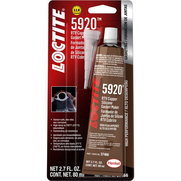 LOCTITE - 491984 - RTV 5920 Copper Silicone 80ml/2.7oz