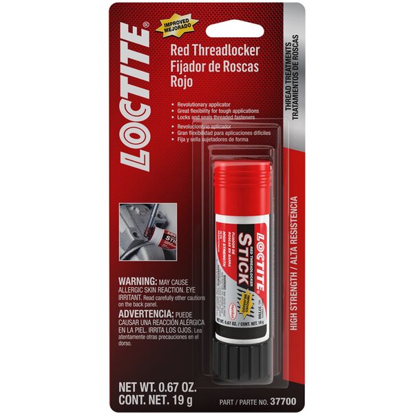 LOCTITE - 511535 - Threadlocker Red Stick 19g/.67oz