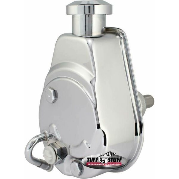 Tuff-Stuff - 6189A - GM Power Steering Pump Press fit shaft chrome